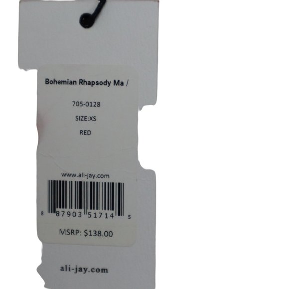 NWT Ali & Jay Size XS Cut-Out Back Hi-Lo Hem Maxi Dress - Picture 6 of 11